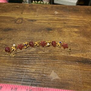 Tagliamonte 925 SS/YGP venetian cameo bracelet